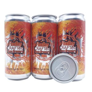 32oz Labeled Crowler cans