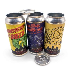 16 Oz Custom Labeled Can