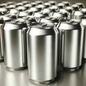 Blank aluminum cans